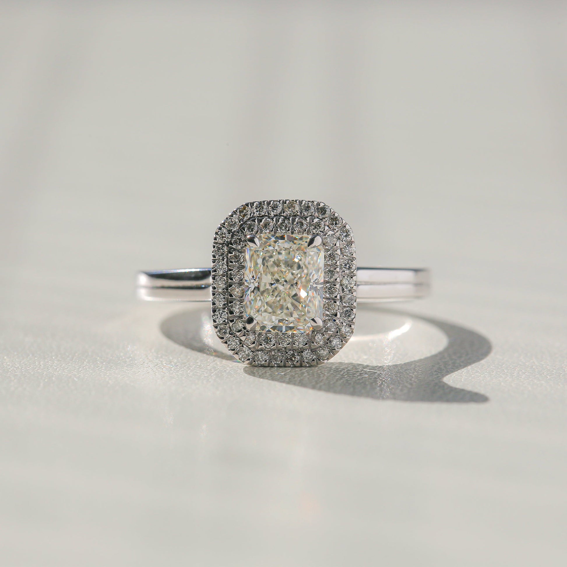 Kobelli Double Halo Diamond Ring