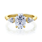 Kobelli Three Stone Engagement Ring