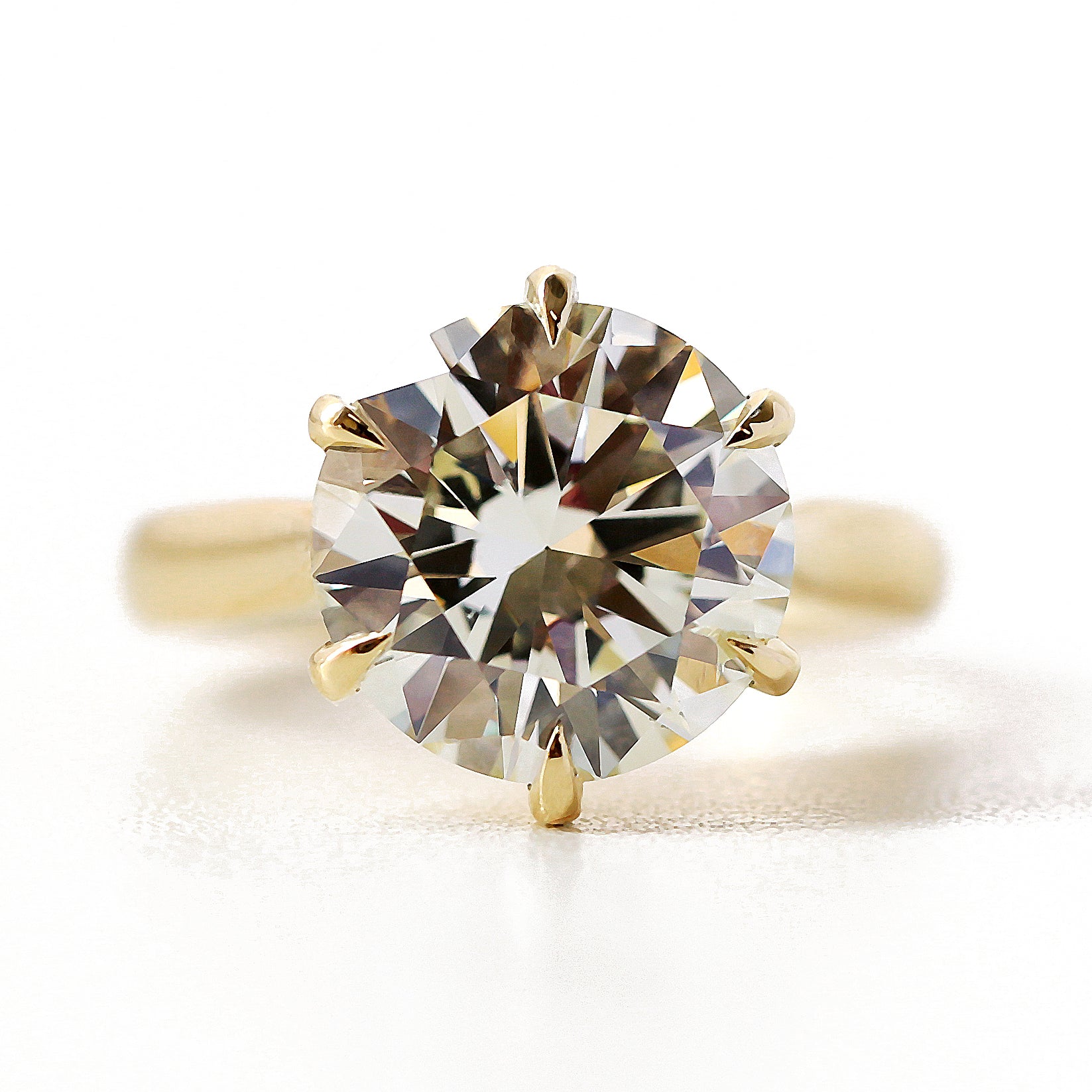 5.55 Carat Natural Diamond Solitaire Ring (GIA)