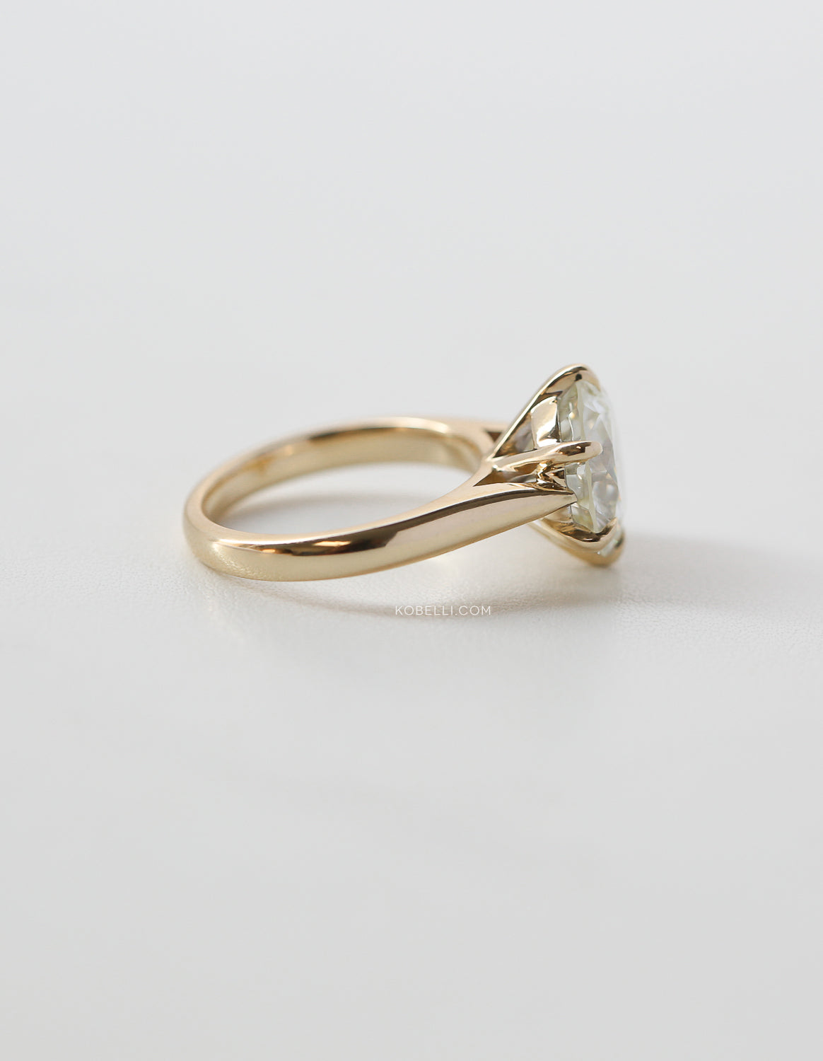Kobelli GIA Certified Round Brilliant 5.55 Carat Diamond Ring
