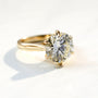 Kobelli GIA Certified Round Brilliant 5.55 Carat Diamond Ring