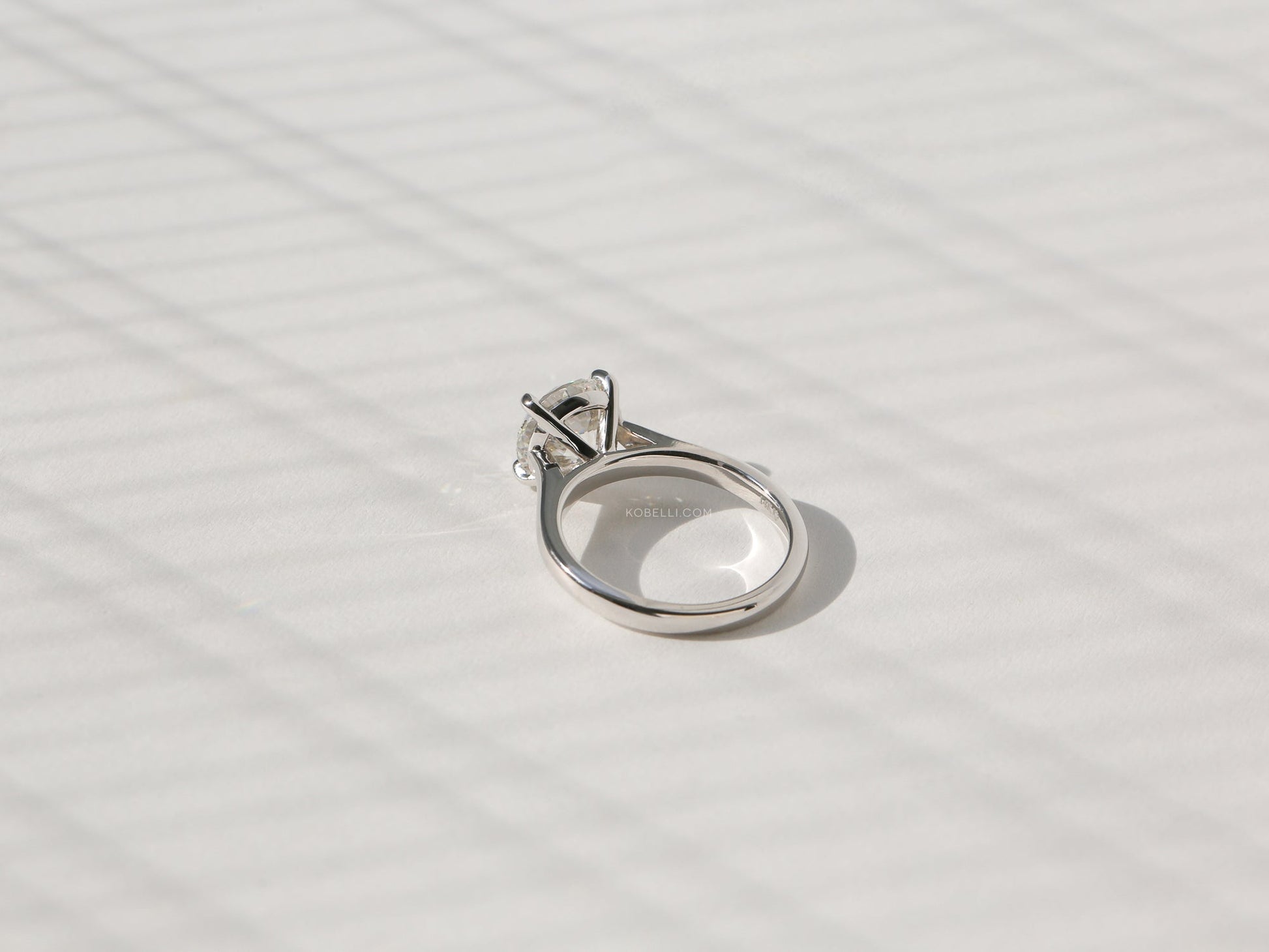 Kobelli GIA Certified Round Brilliant 3.00 Carat Diamond Ring