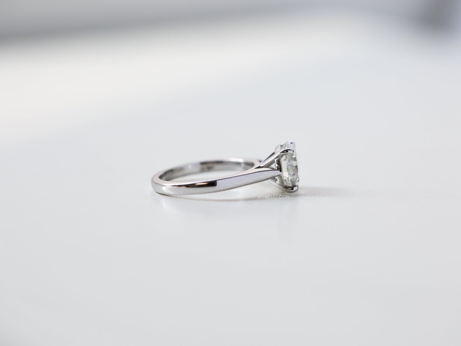Kobelli GIA Certified Round Brilliant 3.00 Carat Diamond Ring
