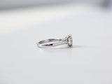 Kobelli gia sertifisert rund briljant 3,00 karat diamantring