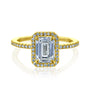 Kobelli Emerald Diamond Engagement Ring