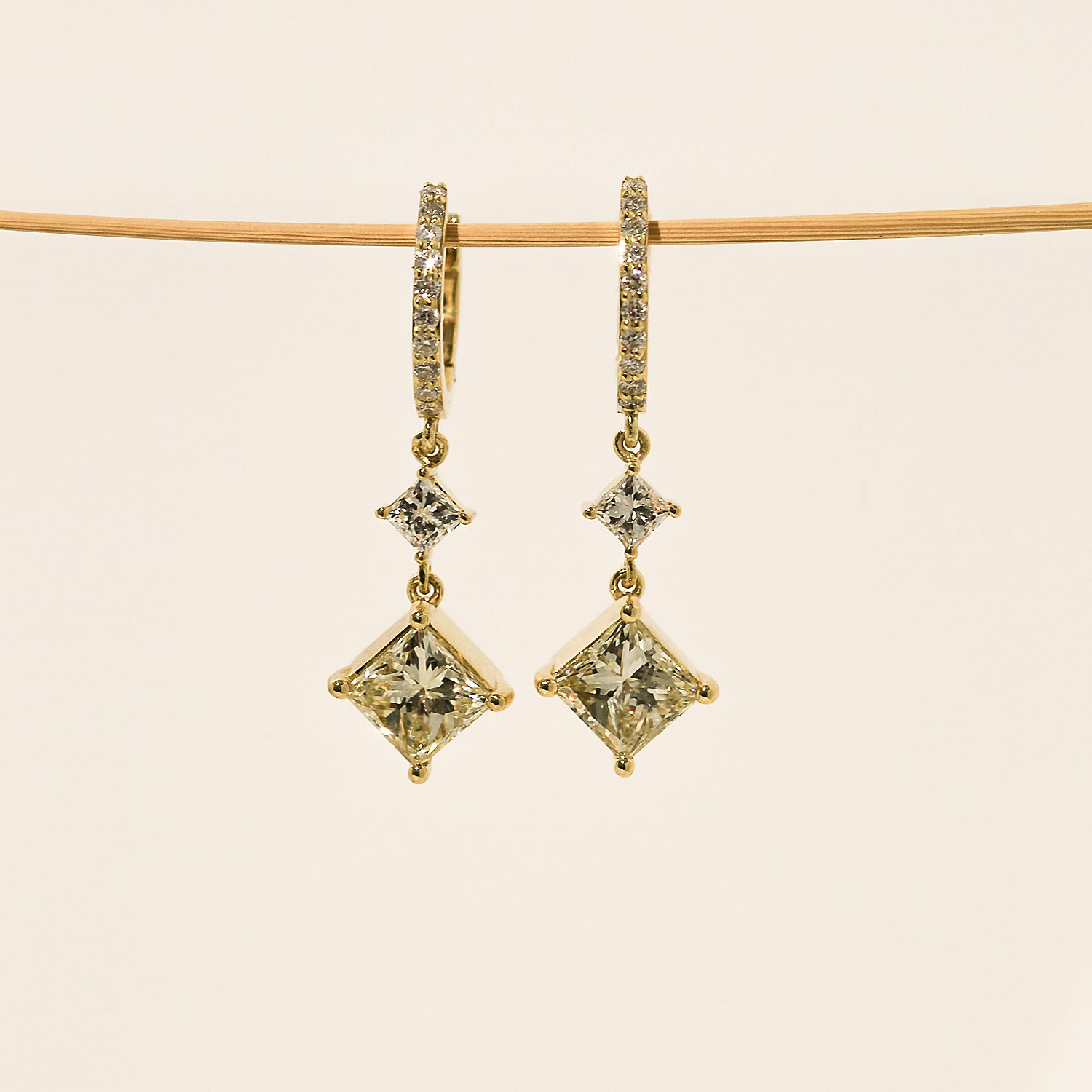 Fancy Yellow Dangles