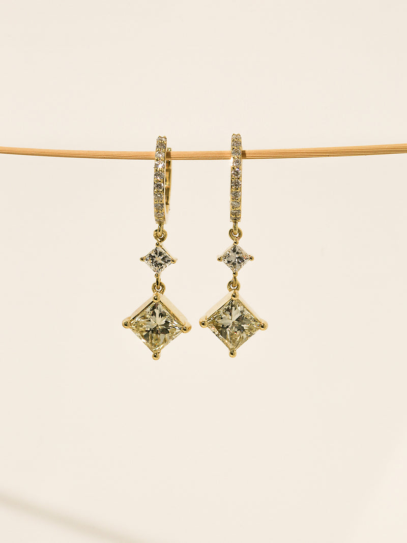 Fancy Yellow Dangles