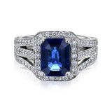 Kobelli Sapphire & Diamond Ring