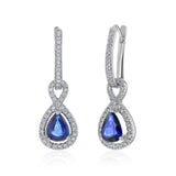 Kobelli Sapphire & Diamond Earrings