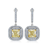 Liora Yellow Diamond Dangles