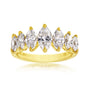 Kobelli 2.57 Carat Natural Diamond 7-Stone Morrigan Ring