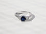 Kobelli 1.24 Carat TGW Sapphire & Diamond Engagement Ring