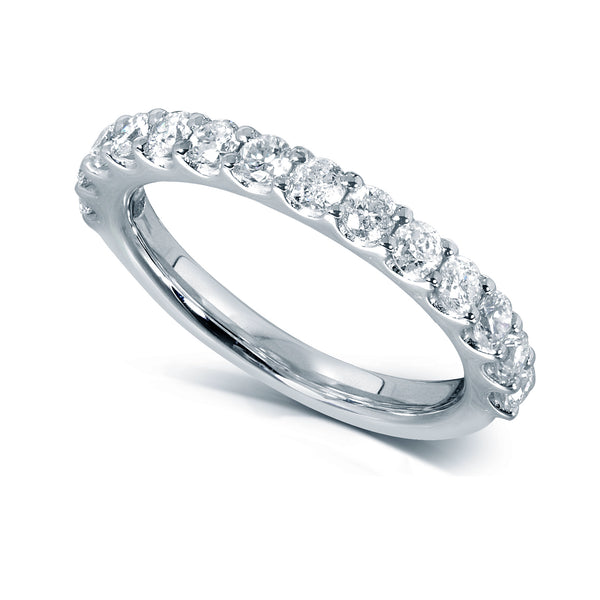 3/4 Carat Lab-Grown Diamond Wedding Band in 14k Gold