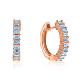 0.60 Carat Natural Diamond Millie Hoops