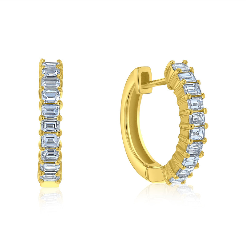 Kobelli Diamond Hoop Earrings