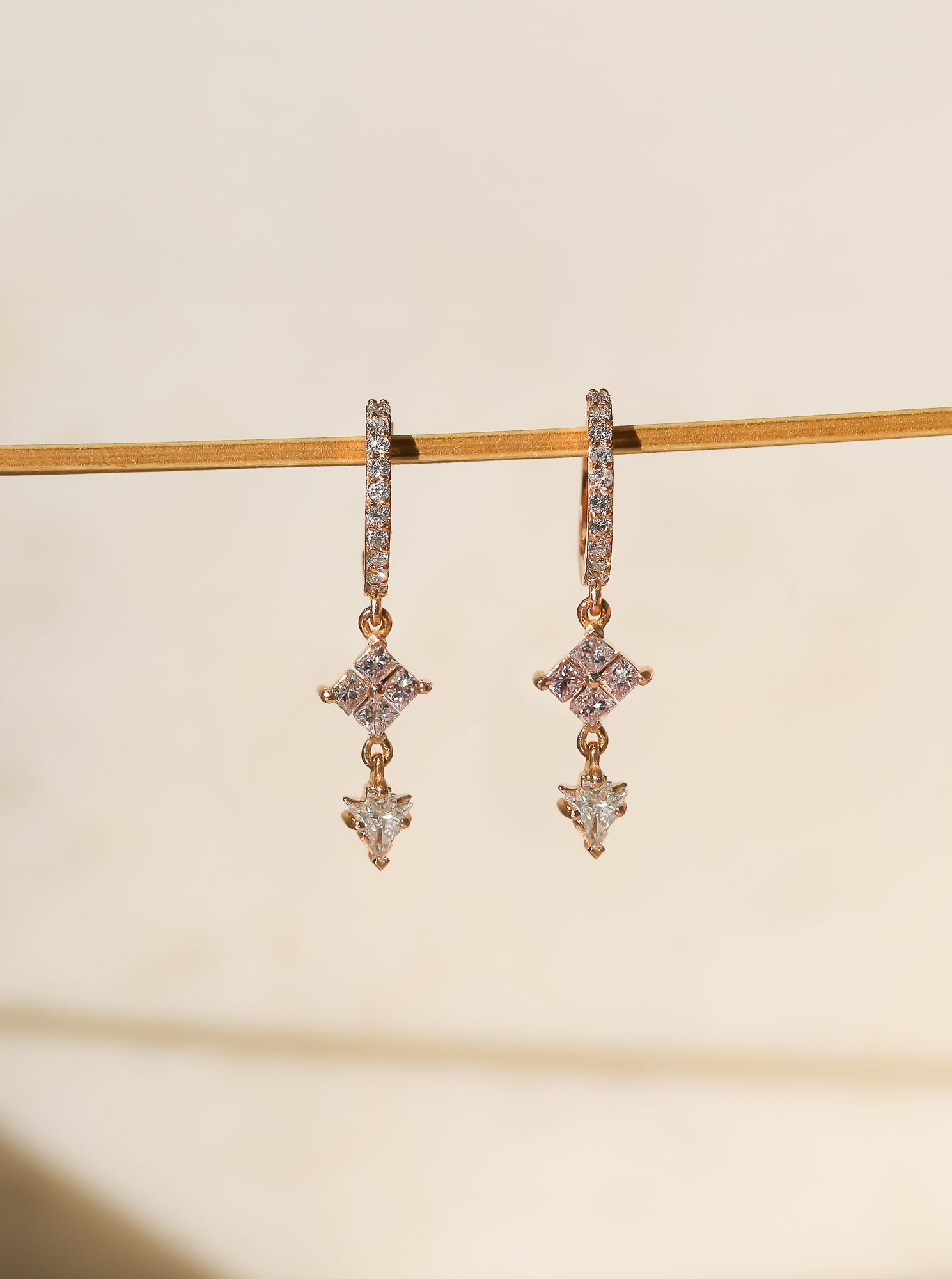 Kobelli Custom Tailored Diamond Earrings