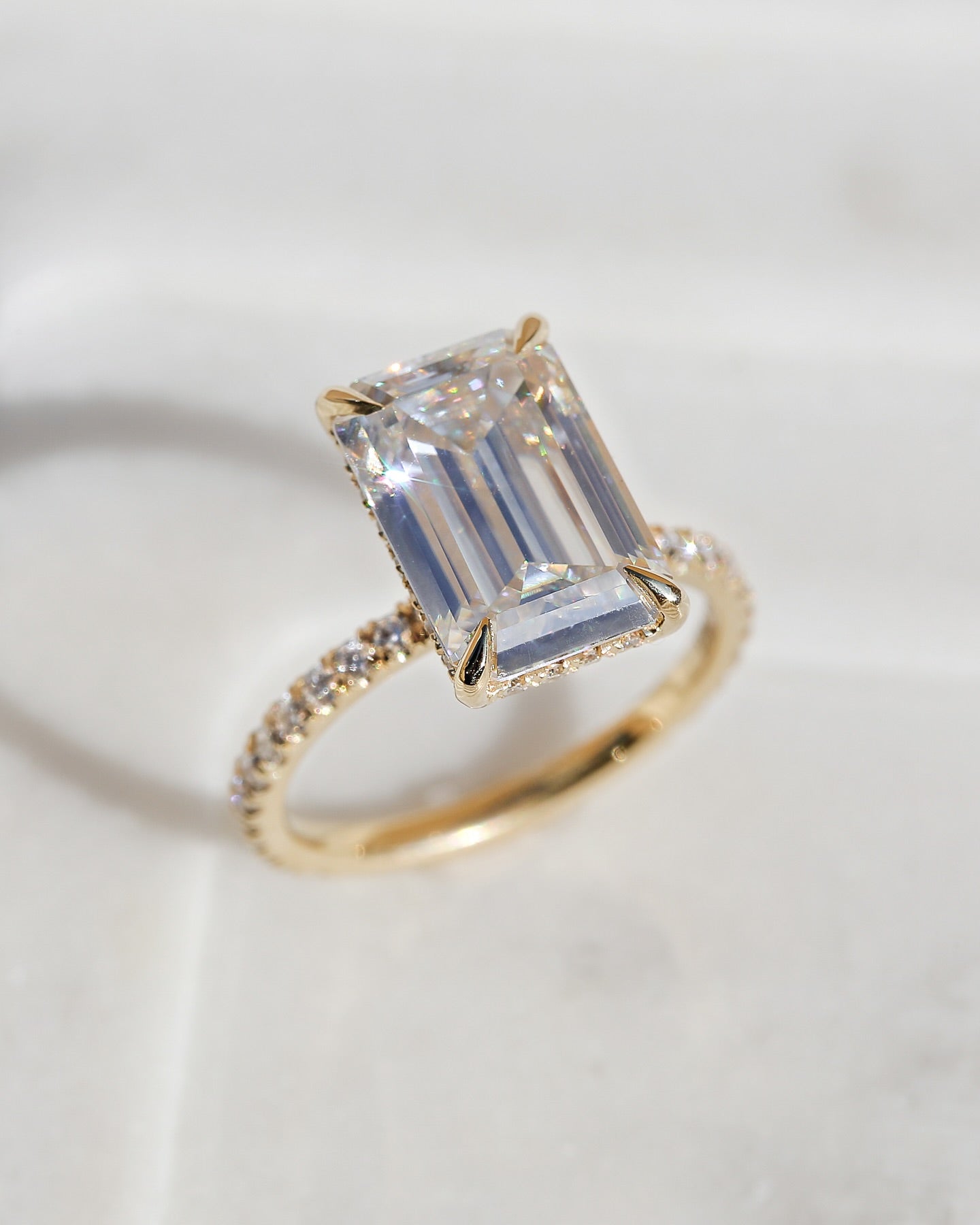 6 Carat Moissanite Evie Ring