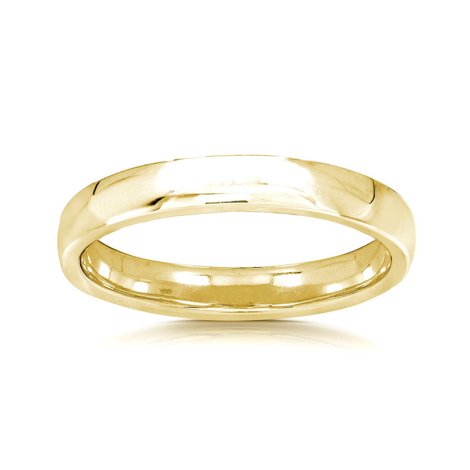 2.75mm Plain Gold Ring