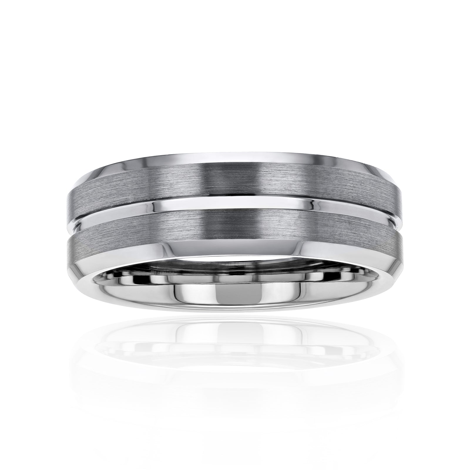 7mm Grooved Felix Ring
