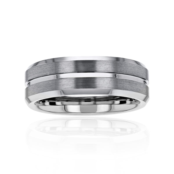 7mm Grooved Felix Ring