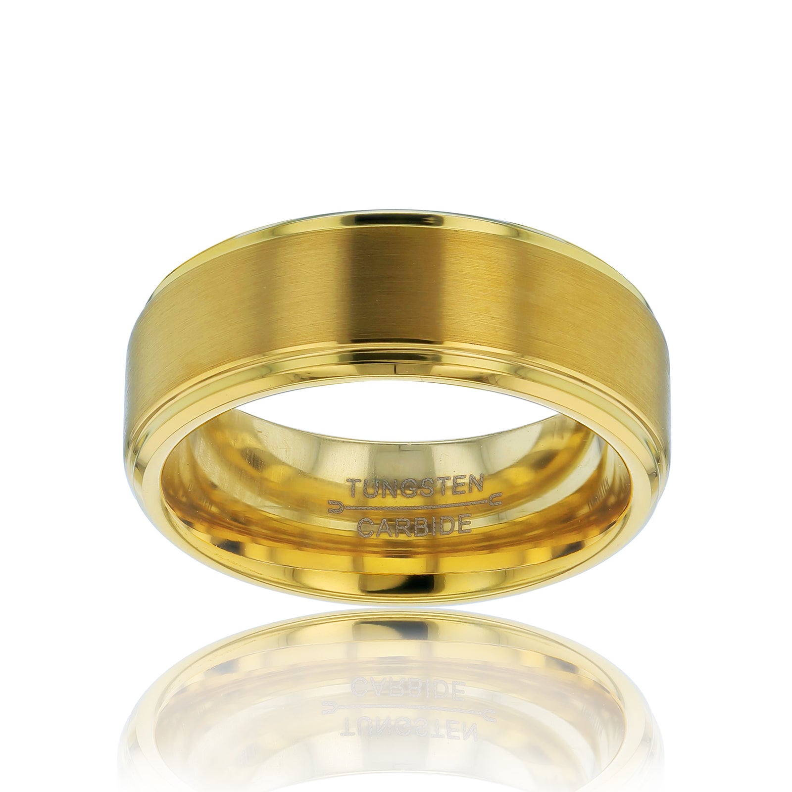 8 mm Gold-plated Armstrong Ring
