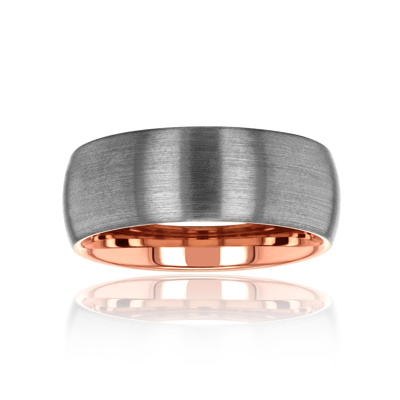 8mm Gunmetal Donovan Ring