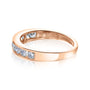 half eternity style in roe gold option