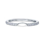 Lab Grown Diamond Shadow Ring - 61766 Series - white gold option