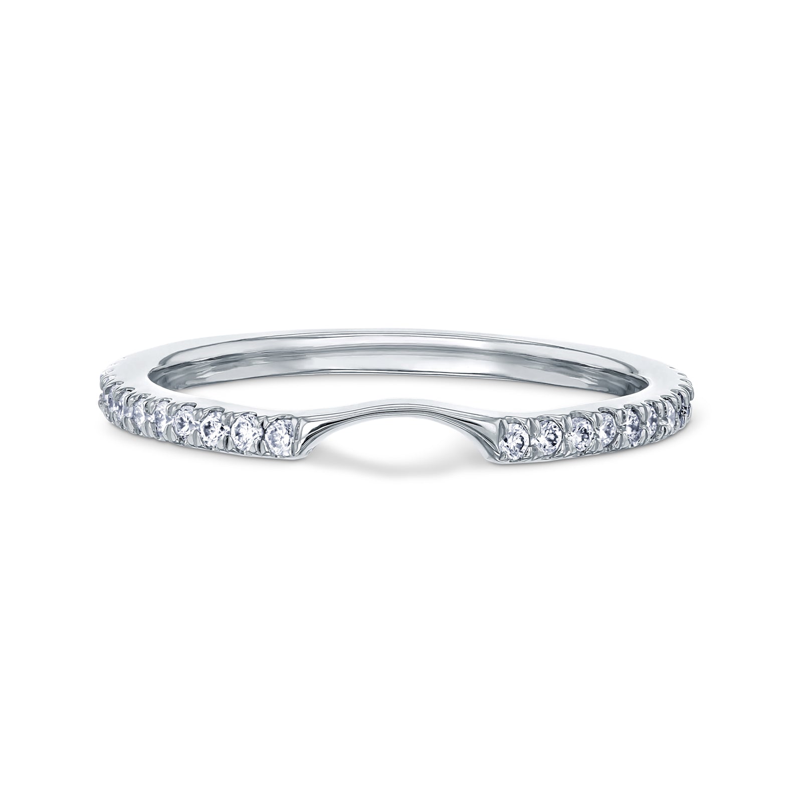 Lab Grown Diamond Shadow Ring - 61766 Series - white gold option