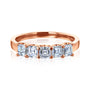 Kobelli Asscher Diamond Band