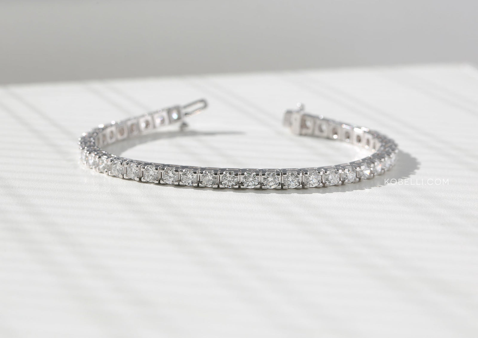 Tennis bracelet 3連 テニス ブレスレット ｵｰﾀﾞｰ品】Sparkle Tennis Bracelet M 4.6ct～5.3ct – YON (ヨン