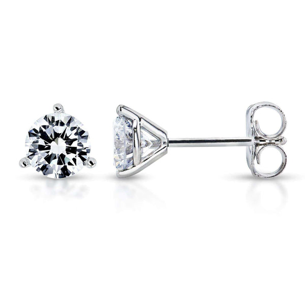 Kobelli Diamond Lab Grown Stud Earrings