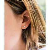 Kobelli diamantlab-dyrkede øreringe