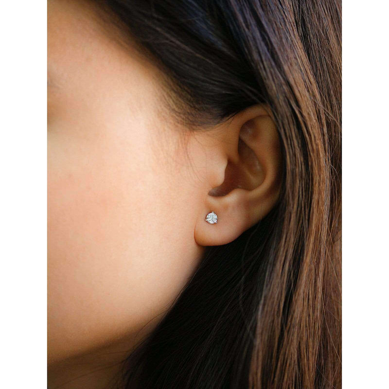 Kobelli Diamond Lab Grown Stud Earrings