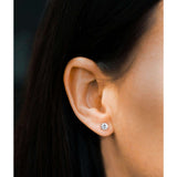 Kobelli diamantlab-dyrkede øreringe