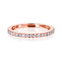 Diamond Vietta Wedding Ring in Rose Gold