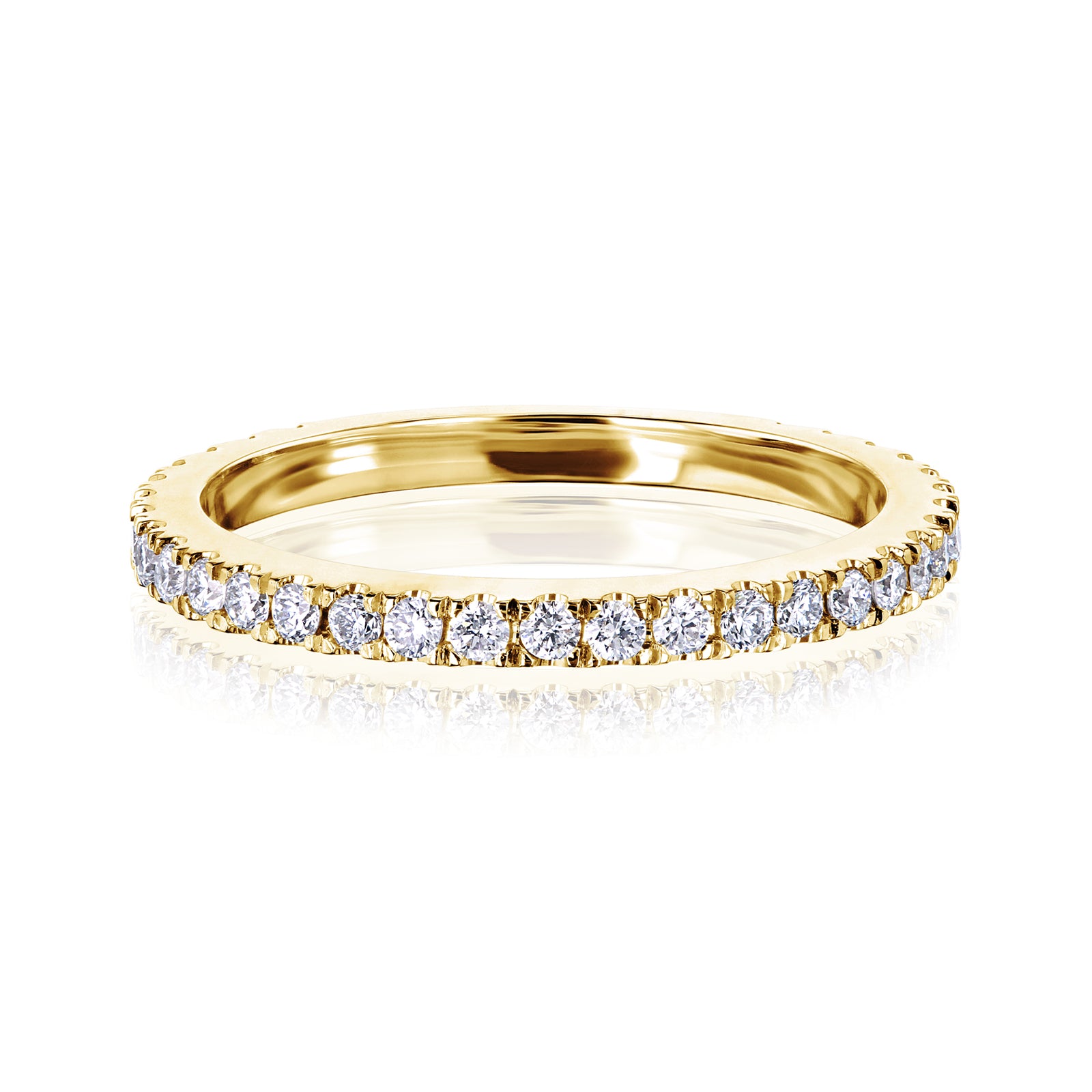 Diamond Vietta Wedding Ring in Yellow Gold