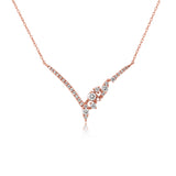 0.3 Carat Lab Grown Diamond Orion Chevron Necklace