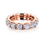 Lab Grown Diamond Bethany Ring in Rose Gold