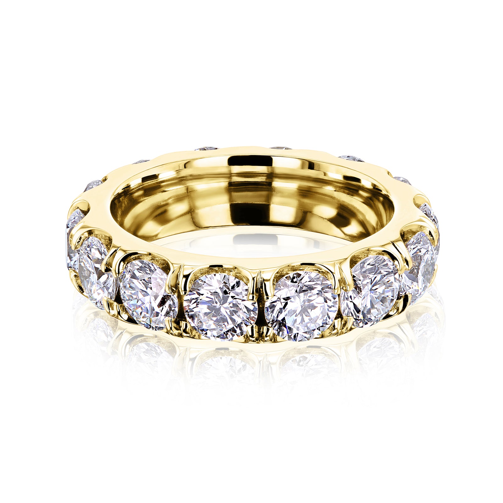 Lab Grown Diamond Bethany Ring in Yellow Gold