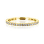 0.2 Carat Lab Grown Diamond Near Eternity French Pavé Ring