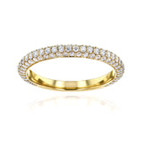 0.8 Carat Lab Grown Diamond Near Eternity Beverly Ring