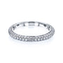 Kobelli Diamond-Coated Women's Wedding Band
