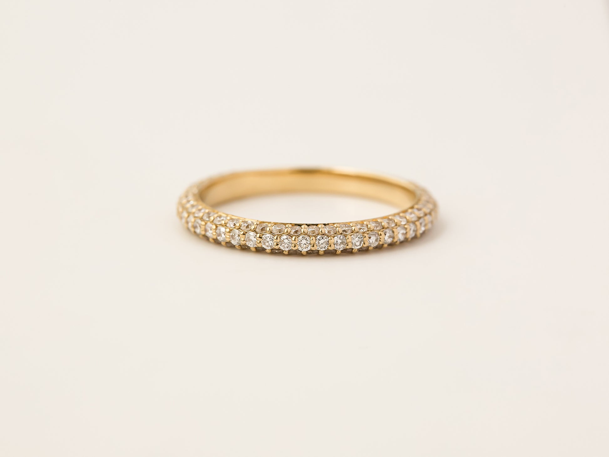 0.8 Carat Lab Grown Diamond Near Eternity Beverly Ring