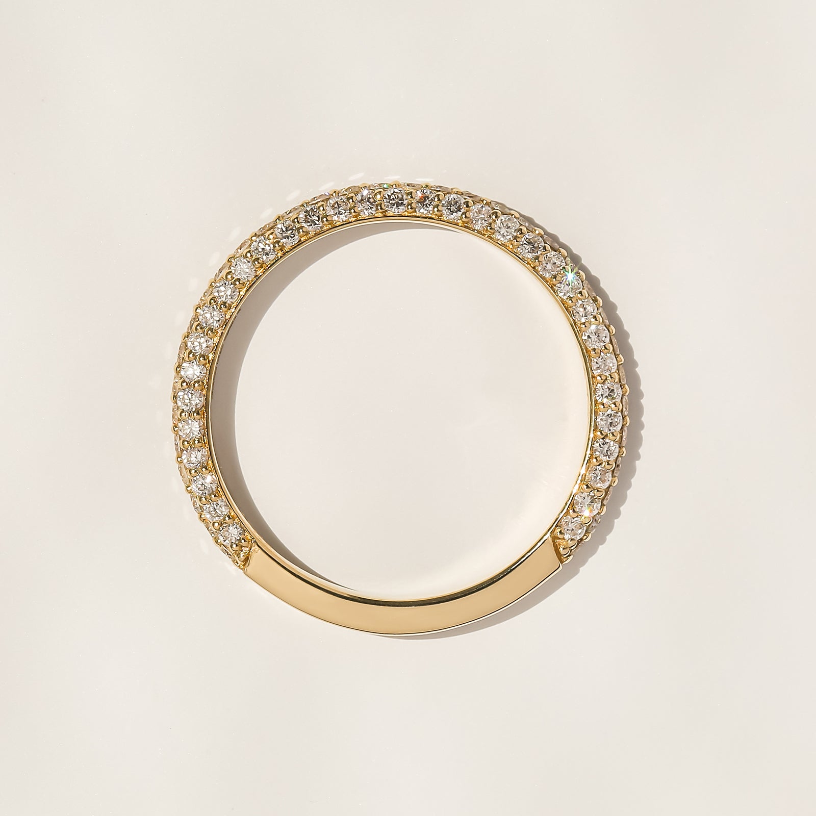 0.8 Carat Lab Grown Diamond Near Eternity Beverly Ring