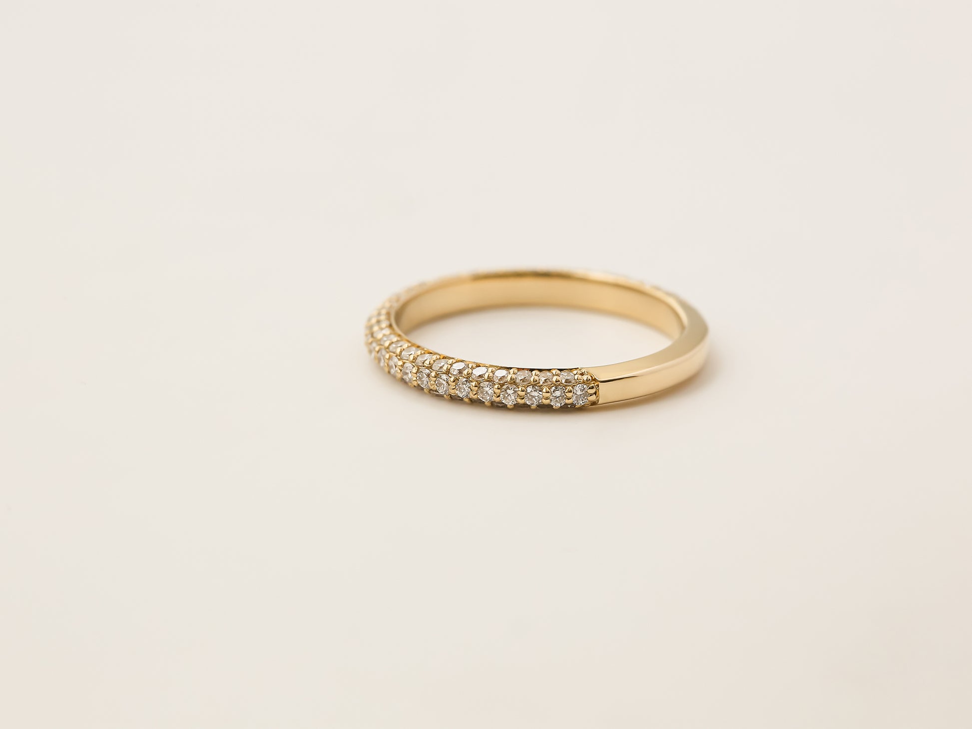 0.8 Carat Lab Grown Diamond Near Eternity Beverly Ring