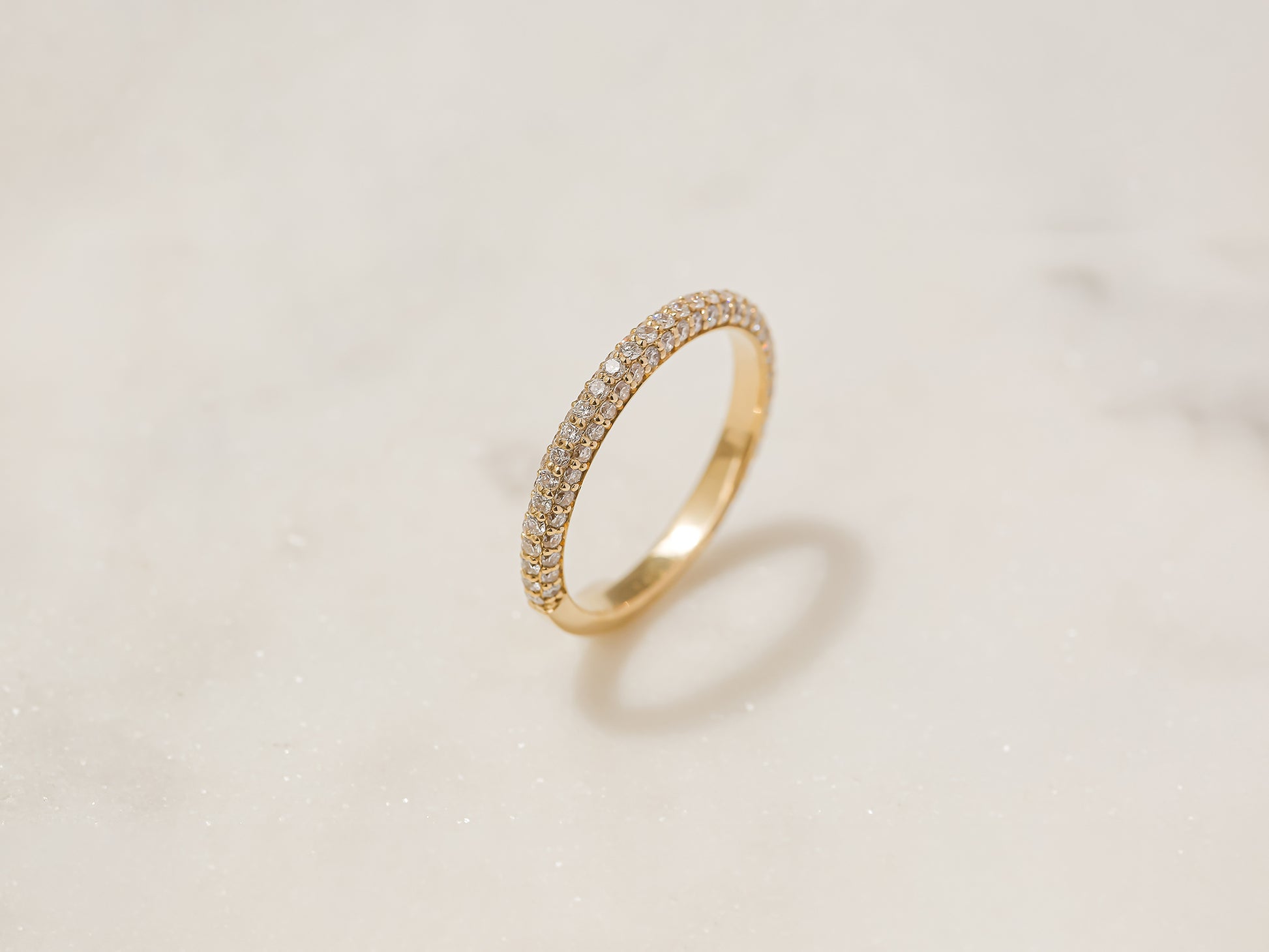 0.8 Carat Lab Grown Diamond Near Eternity Beverly Ring