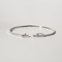 Kobelli White Gold Diamond Bangle