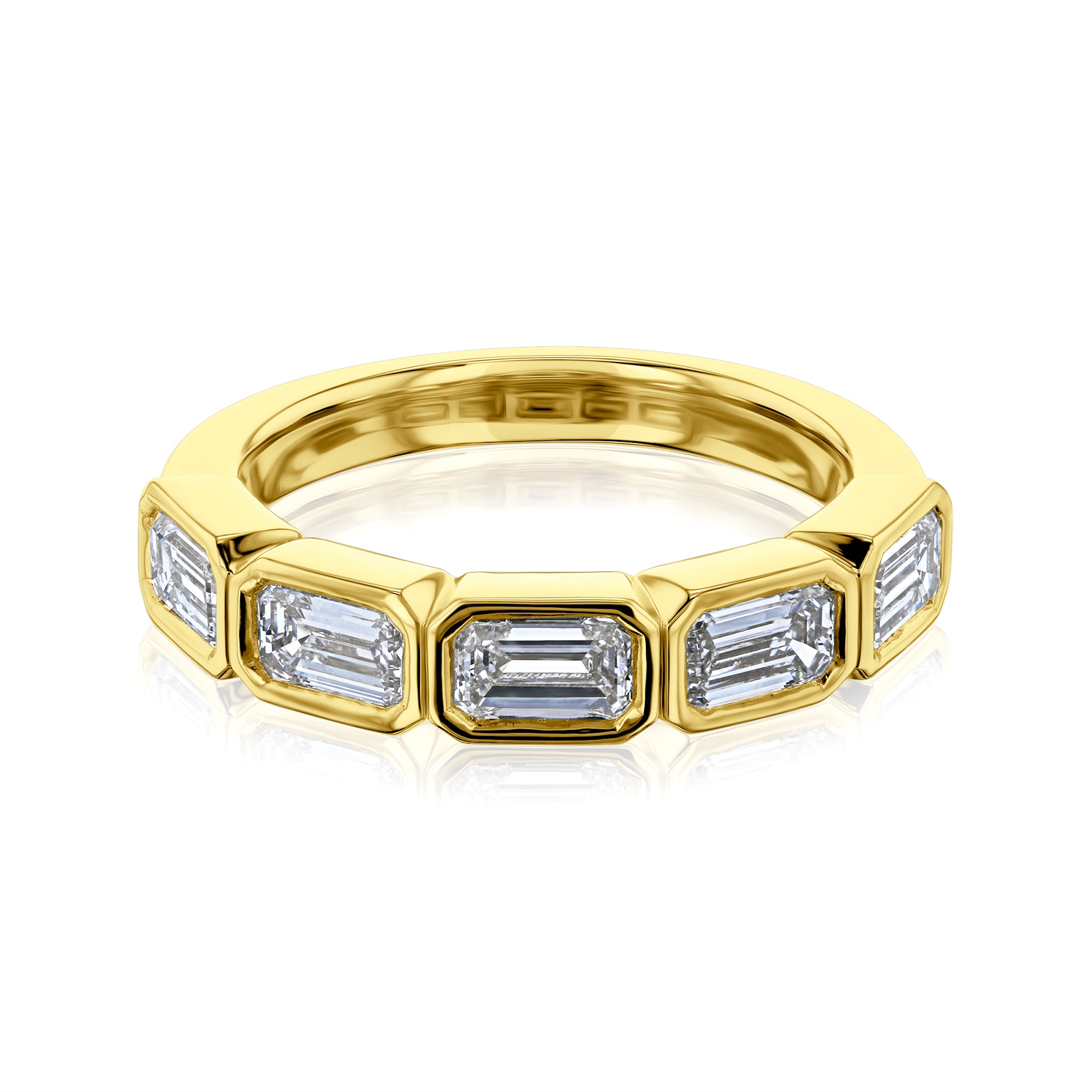 Lab Grown Diamond Bezel Brielle Ring