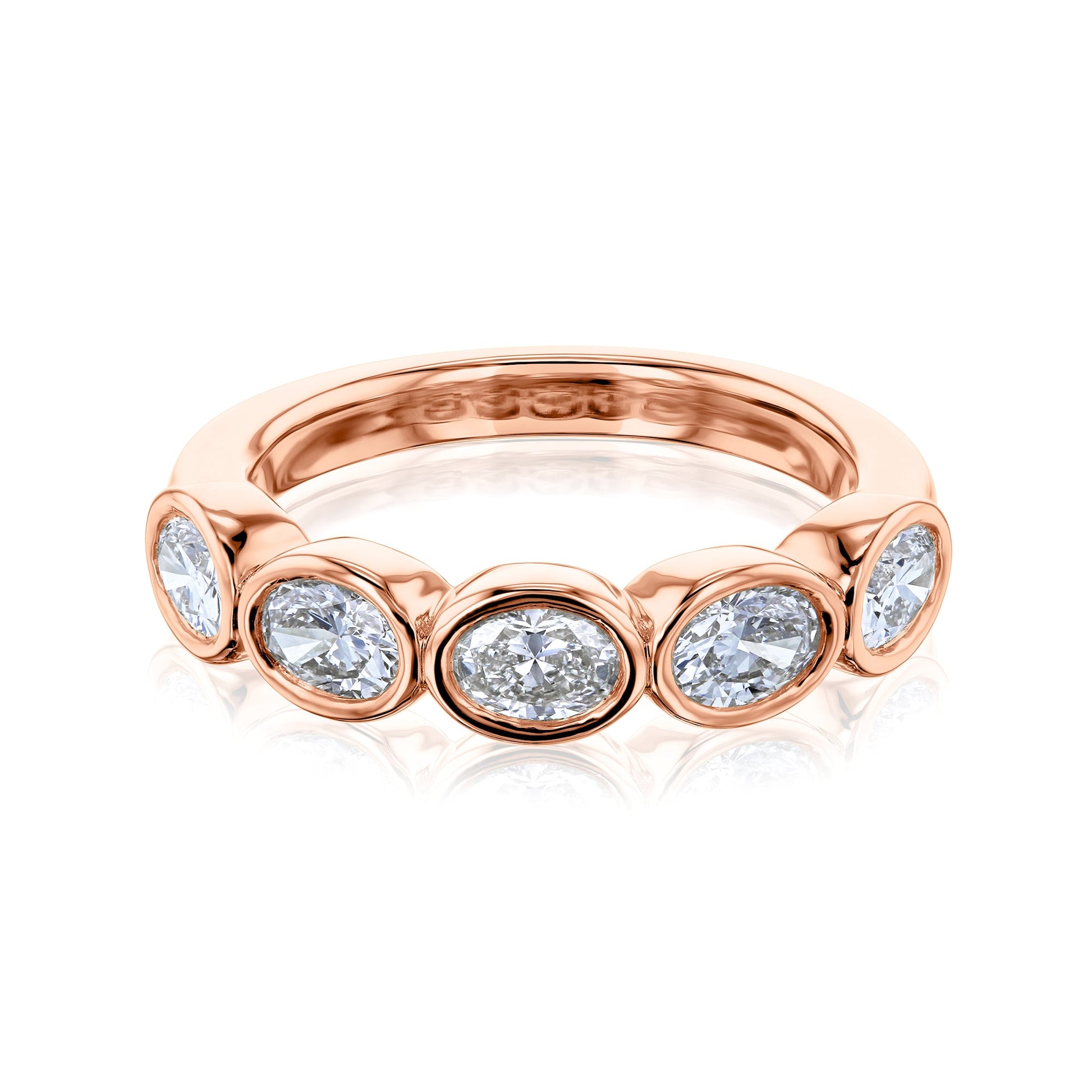 Kobelli Lab Diamond Oval 1.11ct Diamond Band